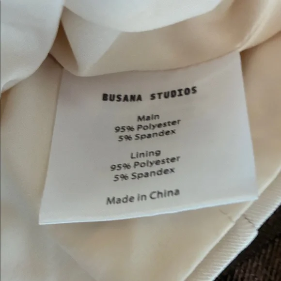 Elegant Cream Women's Blouse - Picture 6 of 6